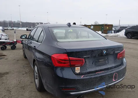 2016 BMW 328I xDrive from USA, damaged, VIN WBA8E3G50GNT79793